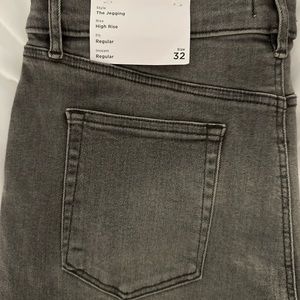 Ann Taylor Loft Women’s Size 32/14 Stretch Gray/Silver Jean Jegging